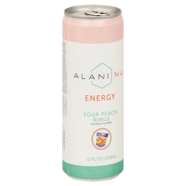 Alani Nu Sour Peach Rings 355 ml