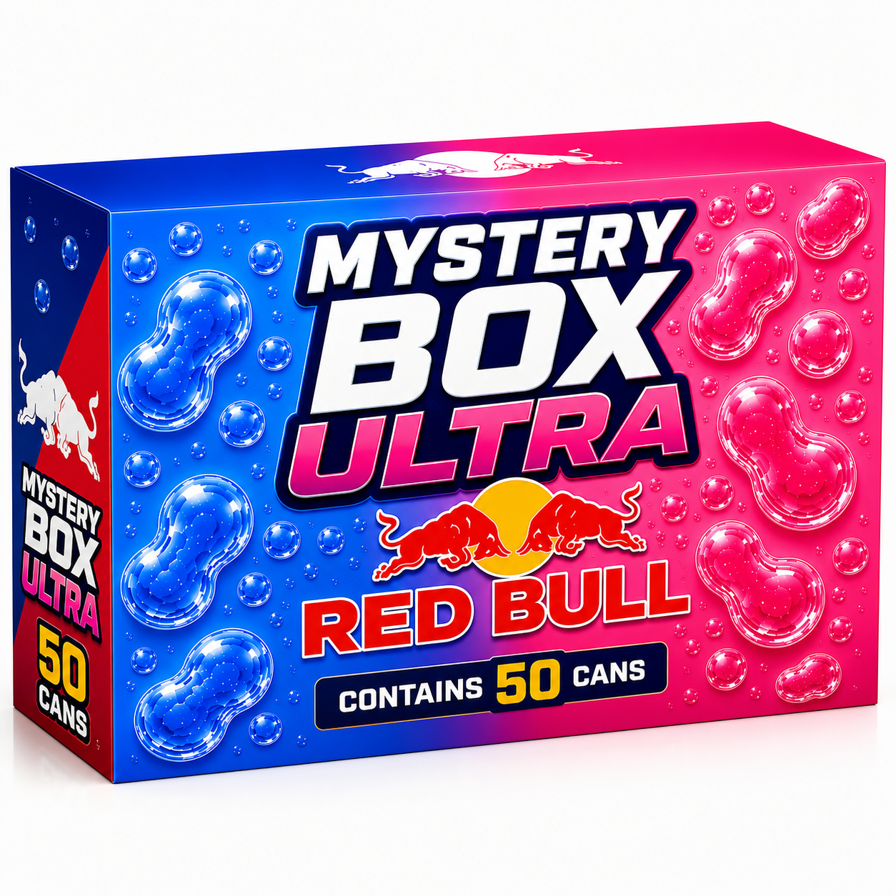 Red Bull Mystery Box Ultra - 50 Random Cans