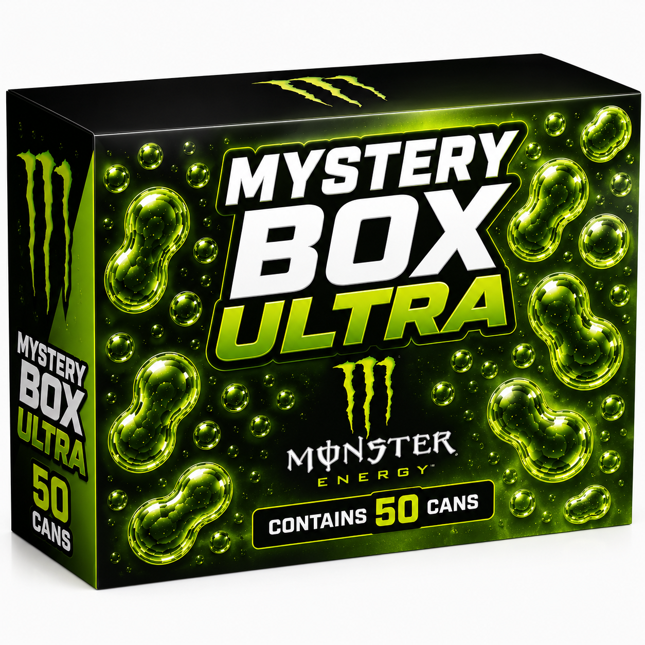 Monster Energy Mystery Box Ultra - 50 Random Cans