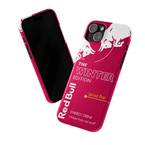 Red Bull Phone Case Spiced Pear Edition