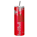 Red Bull Cup With Straw Red Edition