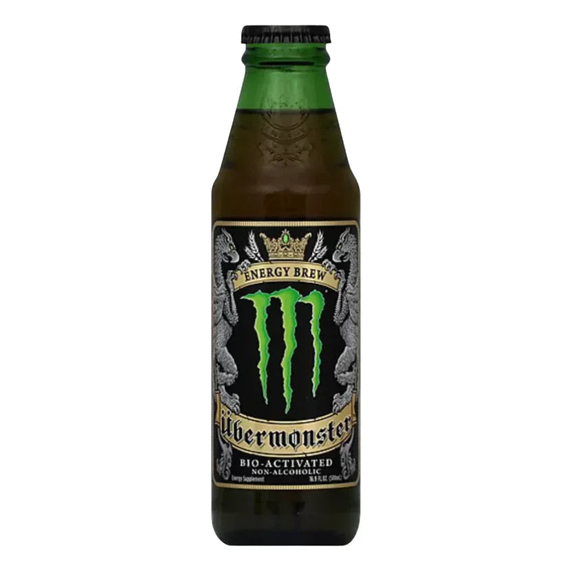Monster Energy UberMonster Green Glass Bottle