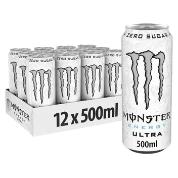 Pack X12 Monster Energy Ultra White