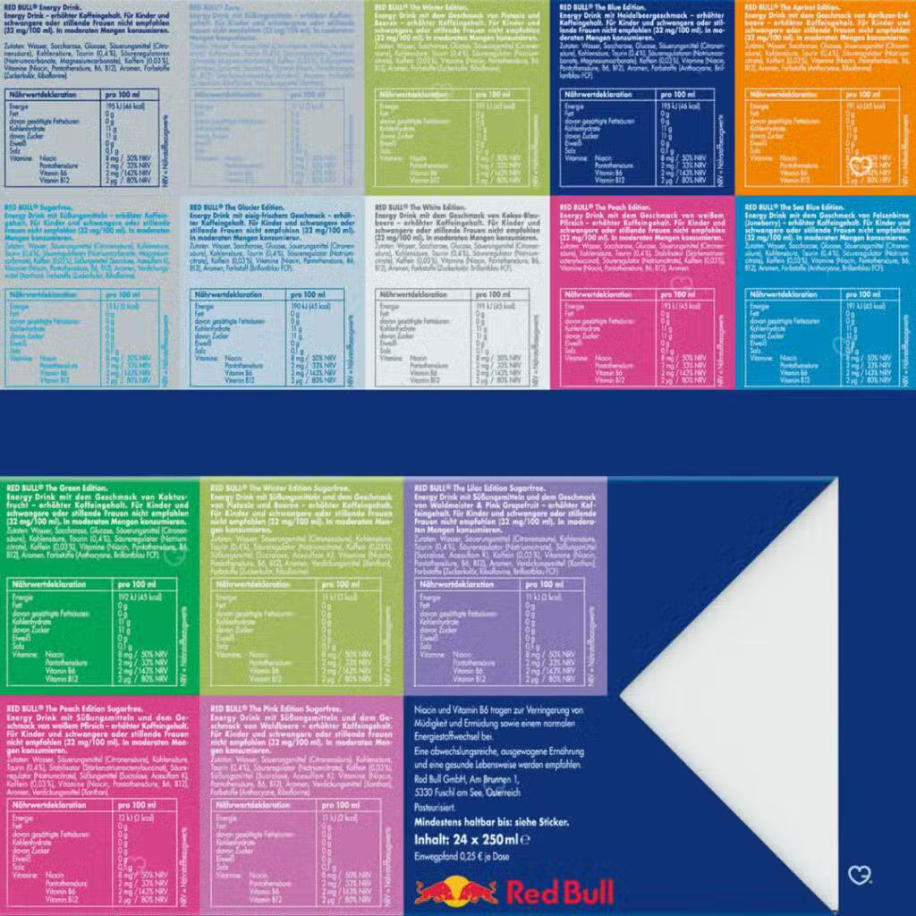 Red Bull Advent Calendar 2026 – 24 × 250 ml